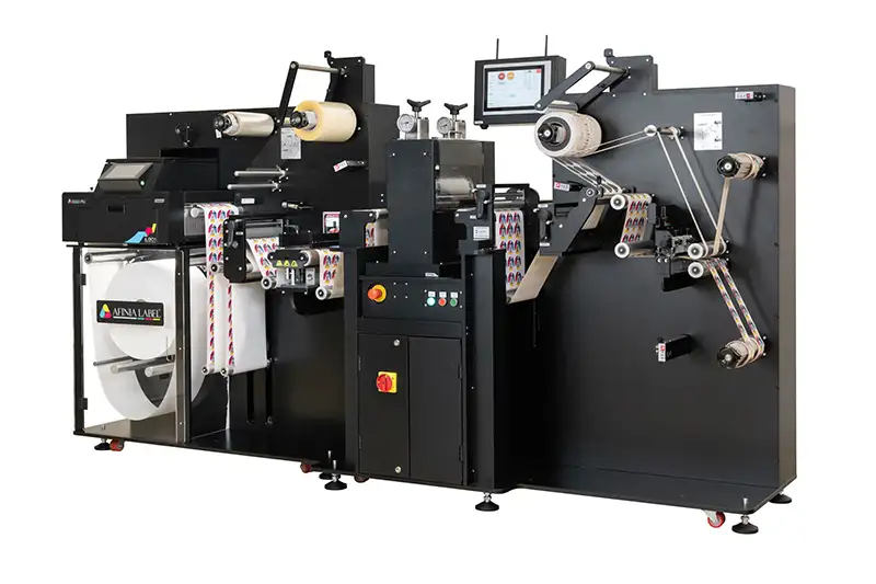 DLP-2200 Digital Label Press with Inline Rotary Finishing