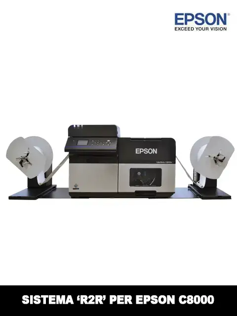 sistema roll to roll per EPSON C8000