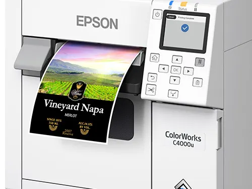 avvolgitore e svolgitore per stampanti EPSON C4000