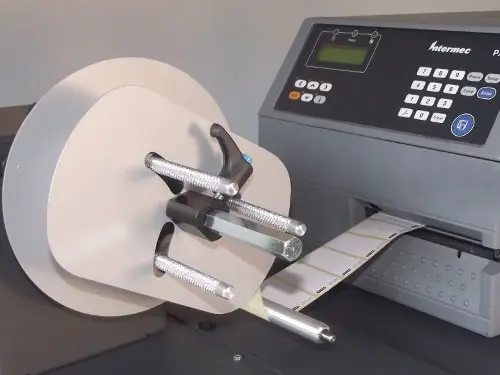 DPR small label rewinder detail