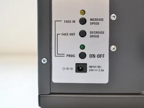 DPR small label unwinder detail
